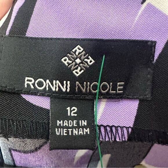 Ronni Nicole size 12 purple dress - Picture 3 of 5